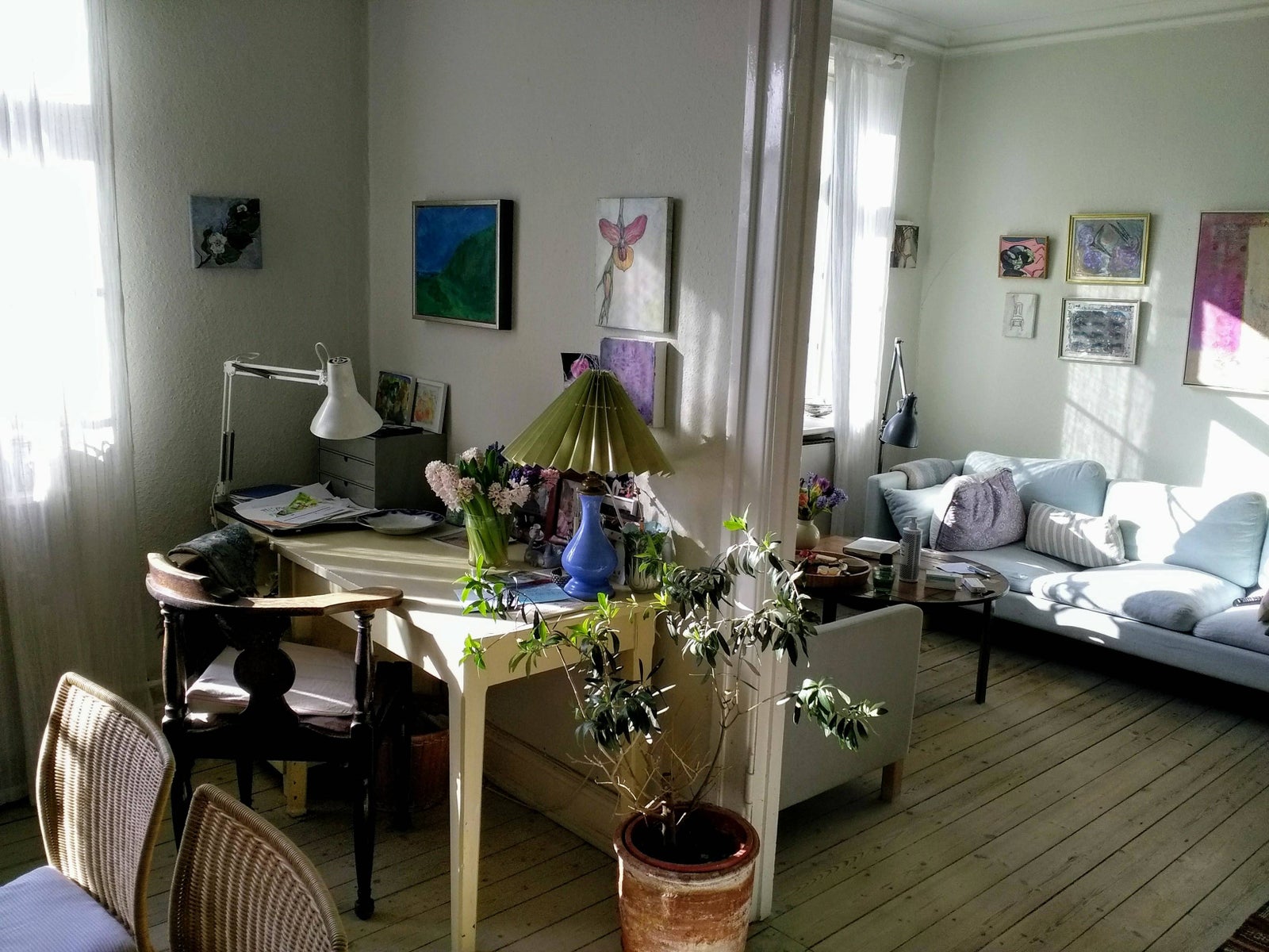 Christianshavn, lejlighed udlejes i juni og juli.