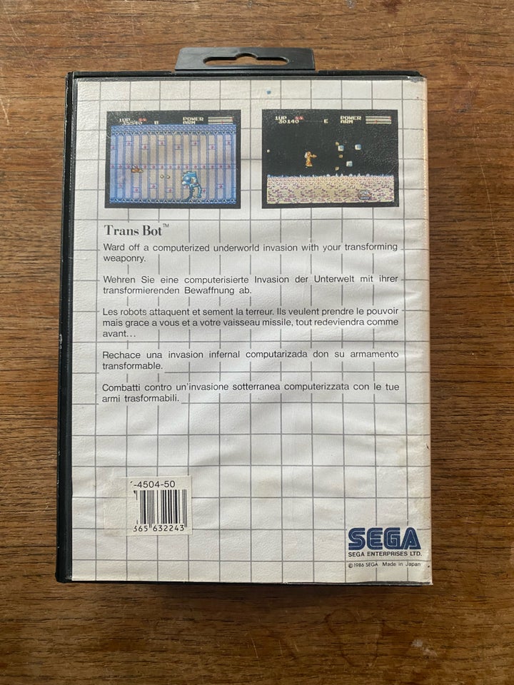 TransBot, Sega Master System