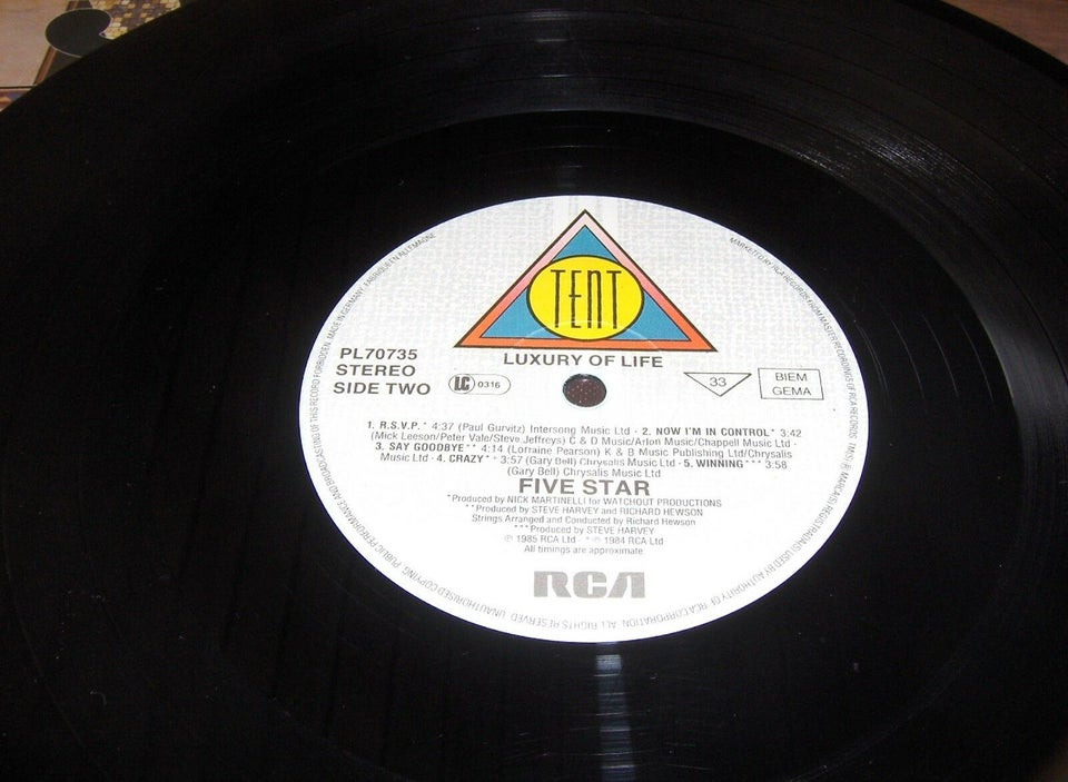 LP, LP: 5 STAR - LUXURY OF LIFE - PL70735, LP: 5 STAR - LUXURY OF