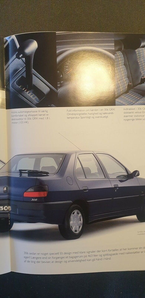 Brochure, Peugeot 306