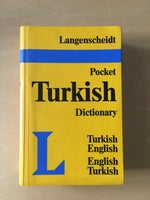 Tyrkisk/Engelsk - engelsk/tyrkisk, Langenscheidt