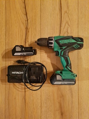 Bore- og skruemaskine, HITACHI, ! PRISEN ER IKKE FAST !

HITACHI DV 18DJL - Boremaskine
+ oplader
+ 