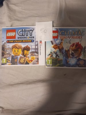 Nintendo 3ds Spille til salg, Nintendo 3DS, anden genre, Lego Legends of Chima-Laval's Journey. 50kr