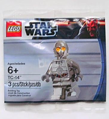 Lego Star Wars, 5000063 TC-14 polybag, Lego 5000063 Star Wars: Star Wars Episode 1: TC-14 polybag.

