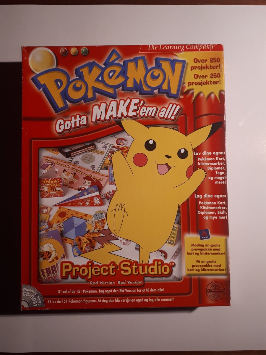 Spil, Pokemon project studio pc  - Køb og Salg af Nyt og Brugt