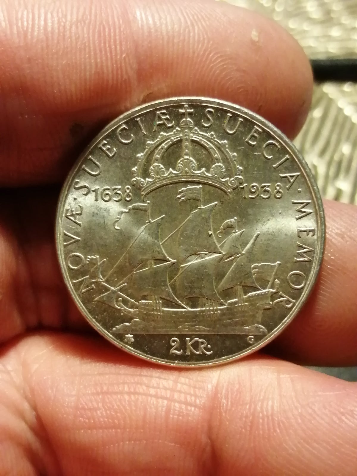 Skandinavien, mønter, 2 kroner