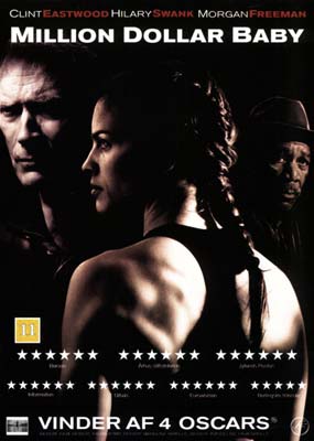 (Ny) Million Dollar Baby, DVD, drama, Stand: Ny i ubrudt emballage.

Den anmelder roste film "Millio