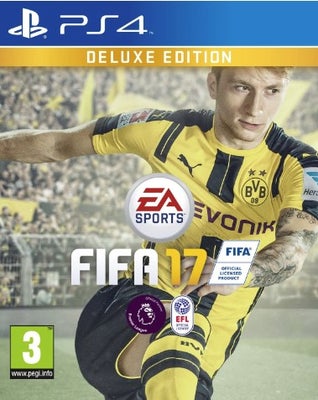 FIFA 17, PS4, FIFA 17 til PS4. Spil virker perfekt.