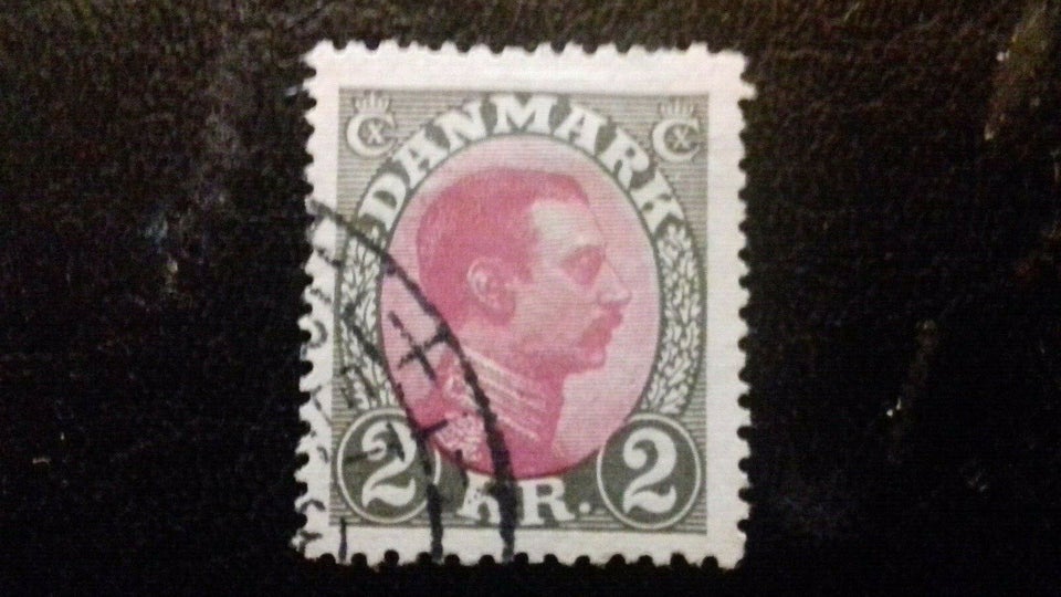 Danmark, stemplet, Christian X 1925