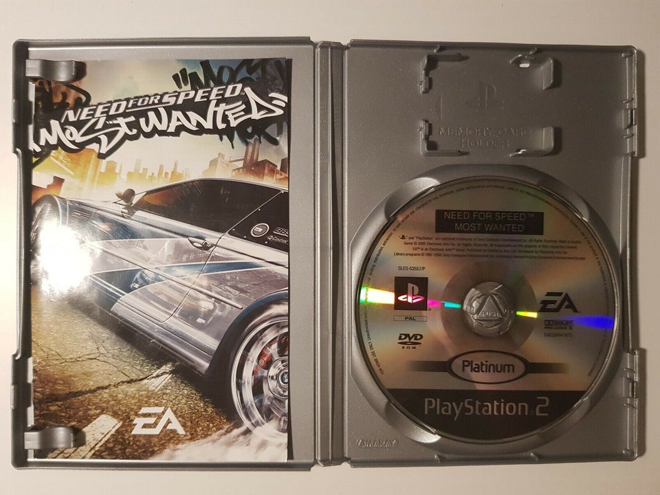 Need for speed, Most Wanted, PS2