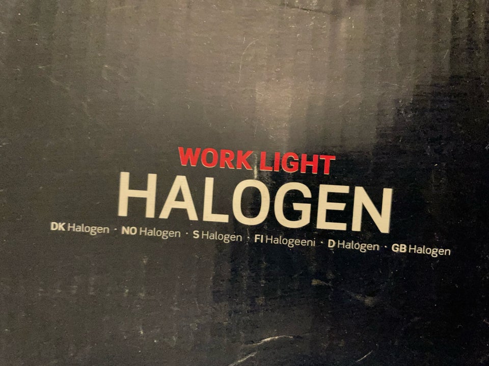 Projektør, HALOGEN