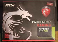 DEFEKT GeForce GTX 770 Twin Frozr Gaming MSI, NVIDIA, 2 GB