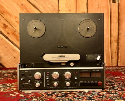 Spolebåndoptager, Revox, B77 High Speed , God, Revox B77 High Speed (7,5 og 15 IPS) sælges.

Maskine