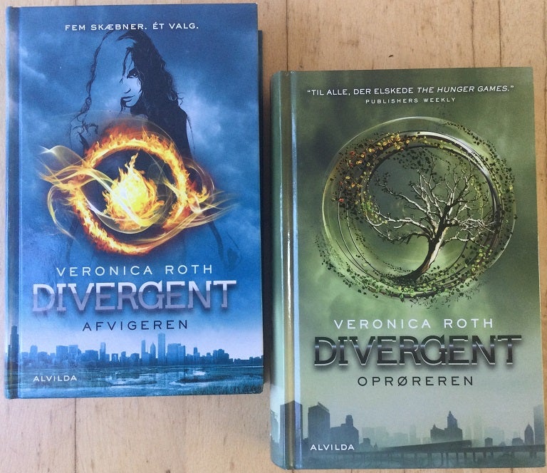 Divergent 1-2, Veronica Roth, genre: science fiction