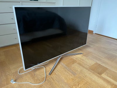 Samsung, 46", God, Samsung, hvidt SMART TV, type: UE46F6515, mål: B: 103 cm, H m/u fod: 69/61 cm, pæ