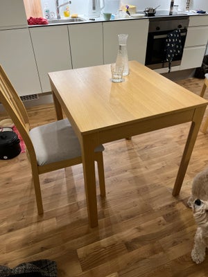 Køkkenbord, Trae , Ekedalen Ikea, b: 70 l: 80, I sell my kitchen table(70x80cm) with extension (120x