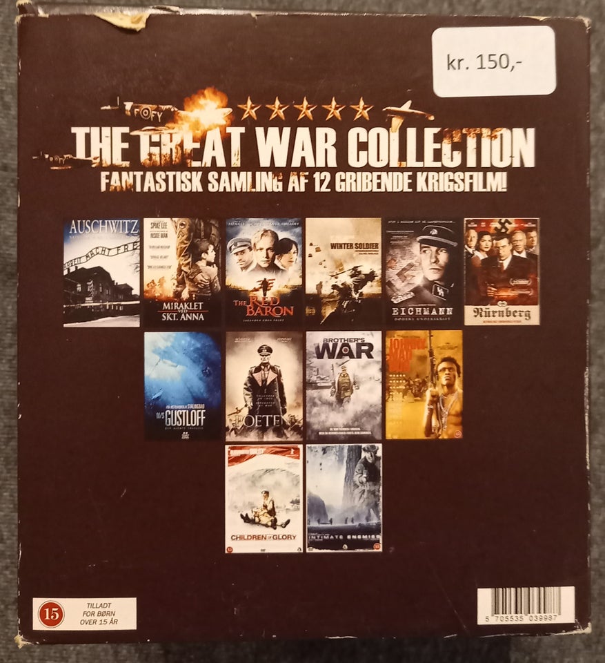 The Great war collection, instruktør Diverse, DVD