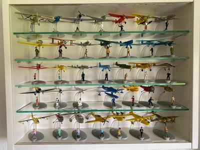Modelfly, tintin tintin fly, 35 tintin fly .sælges sammen.
