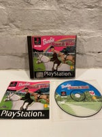 PlayStation 1 spil Barbie Race & Ride, PS