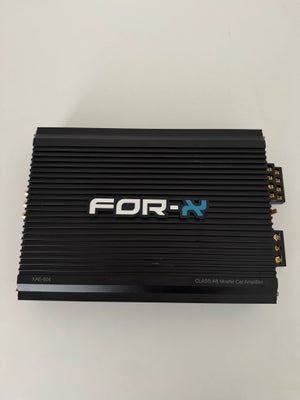 Forstærker, Andet, FOR-X, 2500 W, Perfekt, Virker som den skal.

604Watt2500 W
