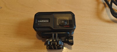actionkamera, Garmin, Virb XE, God, Fint Action Kamera med GPS og G-force måler.
Ikke nyt, men funge