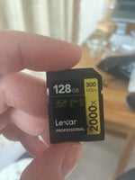 SD v90 128GB , Lexar, 128 GB