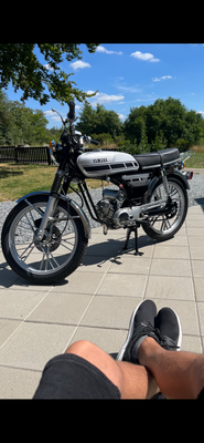 Yamaha FS1, 1977, 250 km, Nyrenoveret Fs1 Dx sælges. Har kun kørt 250 km siden den blev sat i stand 