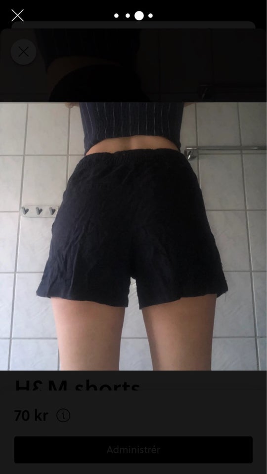 Shorts, H&M, str. 36