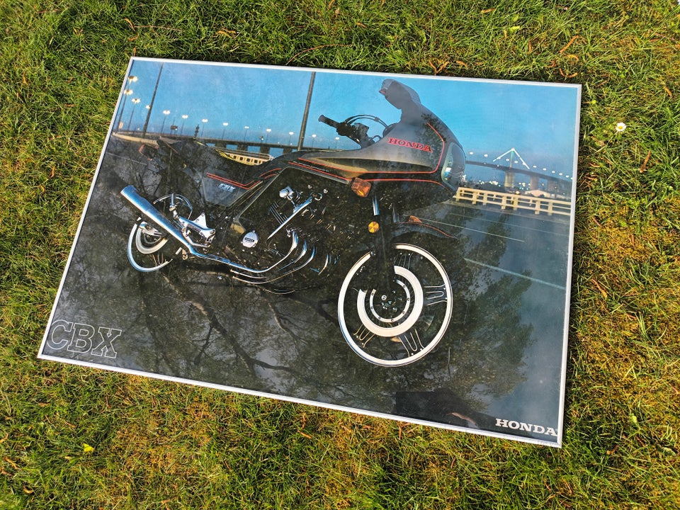 Plakat, motiv: Motorcykel, b: 100 h: 70