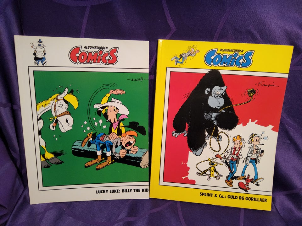 ALBUMKLUBBEN COMICS, 10,KR PR. STK.; 10 STK FOR 75, KR....