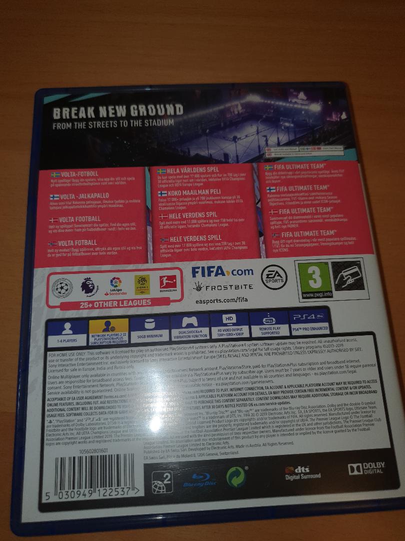 Fifa 2019 + 2020 , PS4, sport