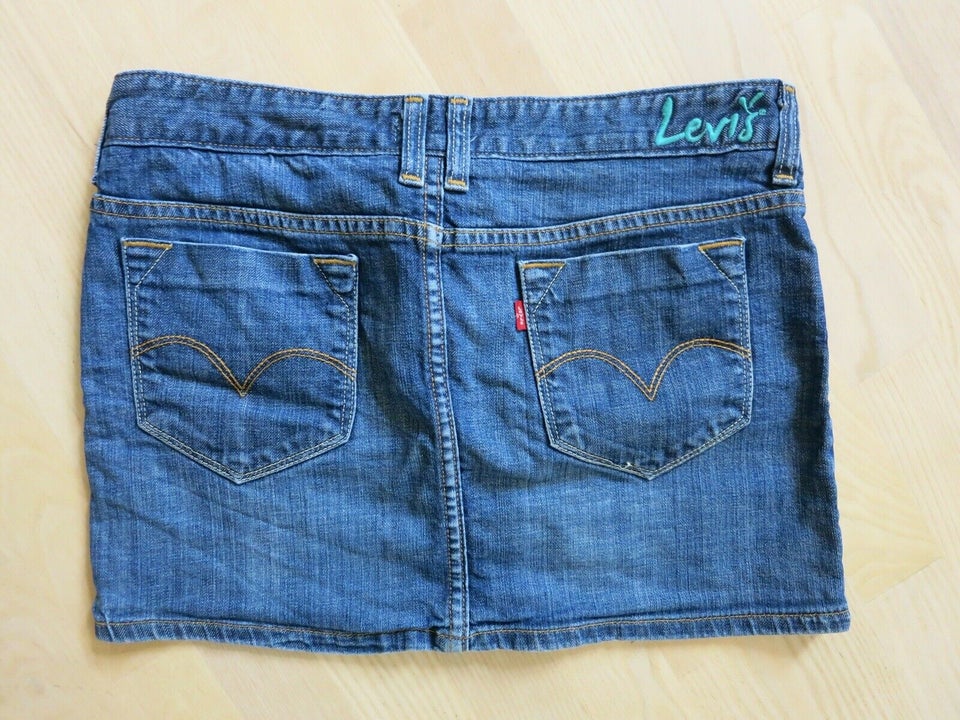 Denim nederdel, str. 30, Levi's