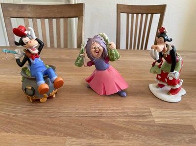 Disney Firkløveren, har disse 3 figurer som er et sæt sælges for 1300 kr stk eller 3500 for allesamm