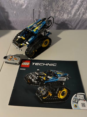 Lego Technic, 42095 Fjernbetjent Stunt racerbil, Med samlevejledning, der kan mangle nogle smådele/k