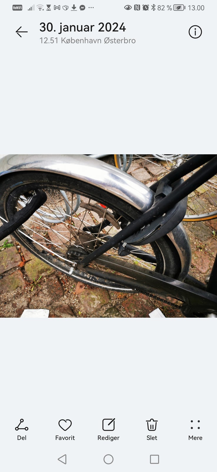 Ladcykel, Christiania Light Shimano Nexus 7, 7 gear