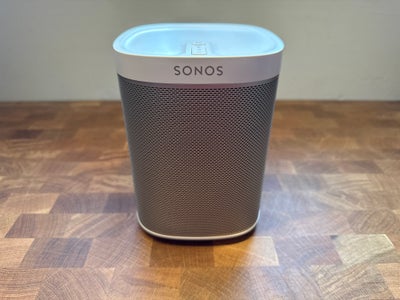 Højttaler,  SONOS, Play:1,  aktiv, Perfekt, Super højttaler der fungerer med den nyeste Sonos-app - 