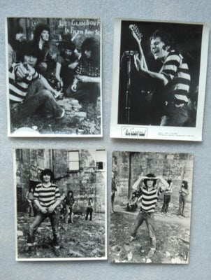 Andet, Alex Harvey Band, FOTOS, Fire officielle pressefotos ( 24 x 20 cm )
Udsendt af management / p