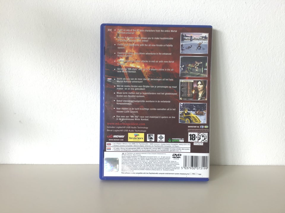 Mortal kombat Armageddon, PS2