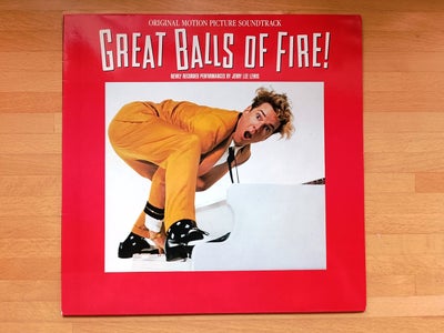 LP, Great Balls Of Fire!, Original Motion Picture Soundtrack, velholdt LP udgivet i 1989.
Genre: Roc
