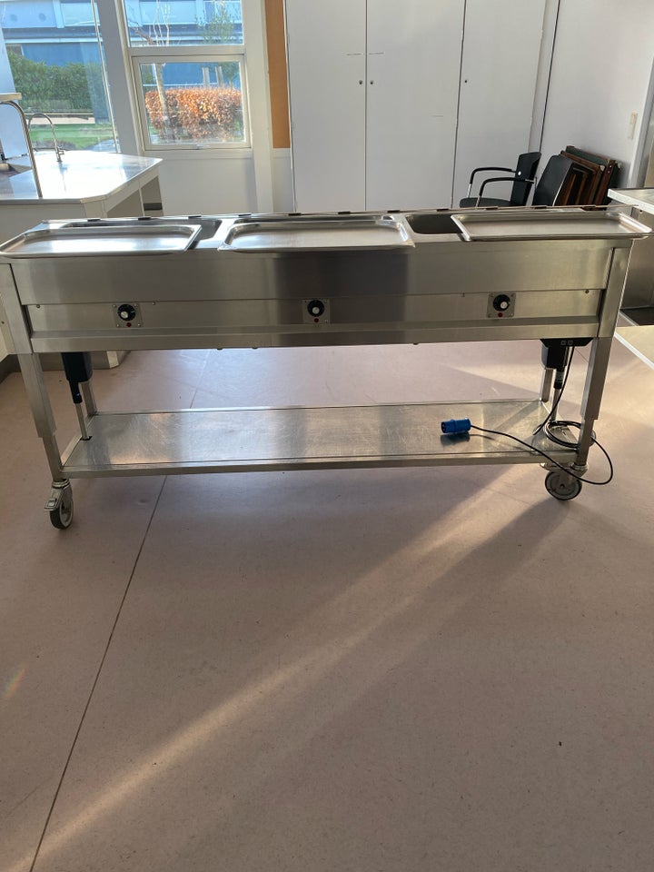 ProffesionalBain Marie termovogn med hjul og motor