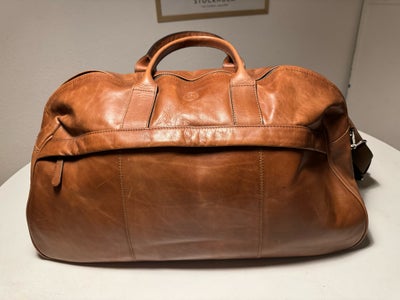 Weekendtaske, Saddler, b: 26 l: 26 h: 57, Weekend taske i læder.
Passion for Leather Design by Saddl