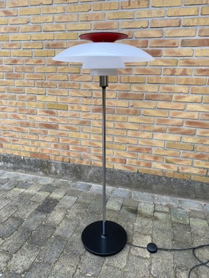 Gulvlampe, Louis Poulsen, PH 80. Super fin PH lampe af ældre dato. 