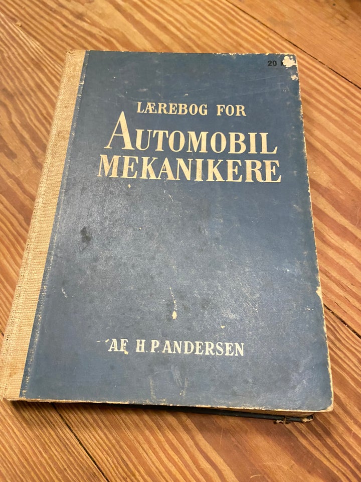 Lærebog for Automobilmekanikere, H.P. Andersen, emne: bil