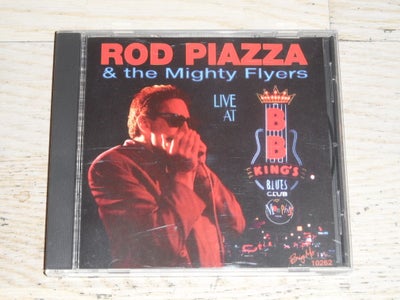 ROD PIAZZA: LIVE AT B.B. KING'S, MEMPHIS, blues, 1994 Big Mo Records 10262
cd er ex- se billeder og 