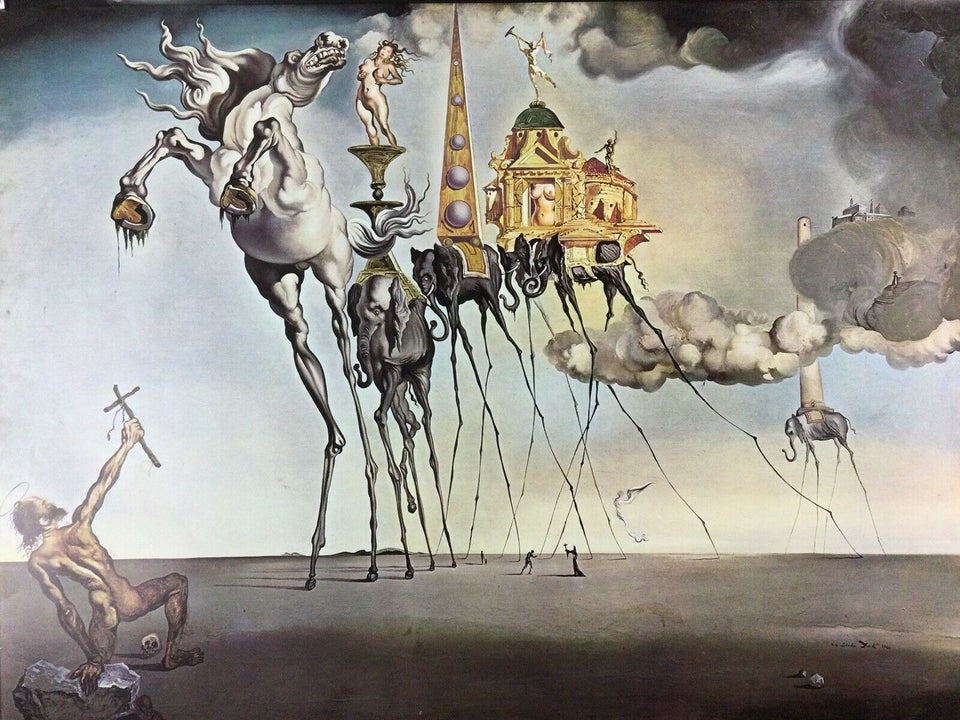 Kunst Plakat, Salvador Dali, b: 86 h: 66
