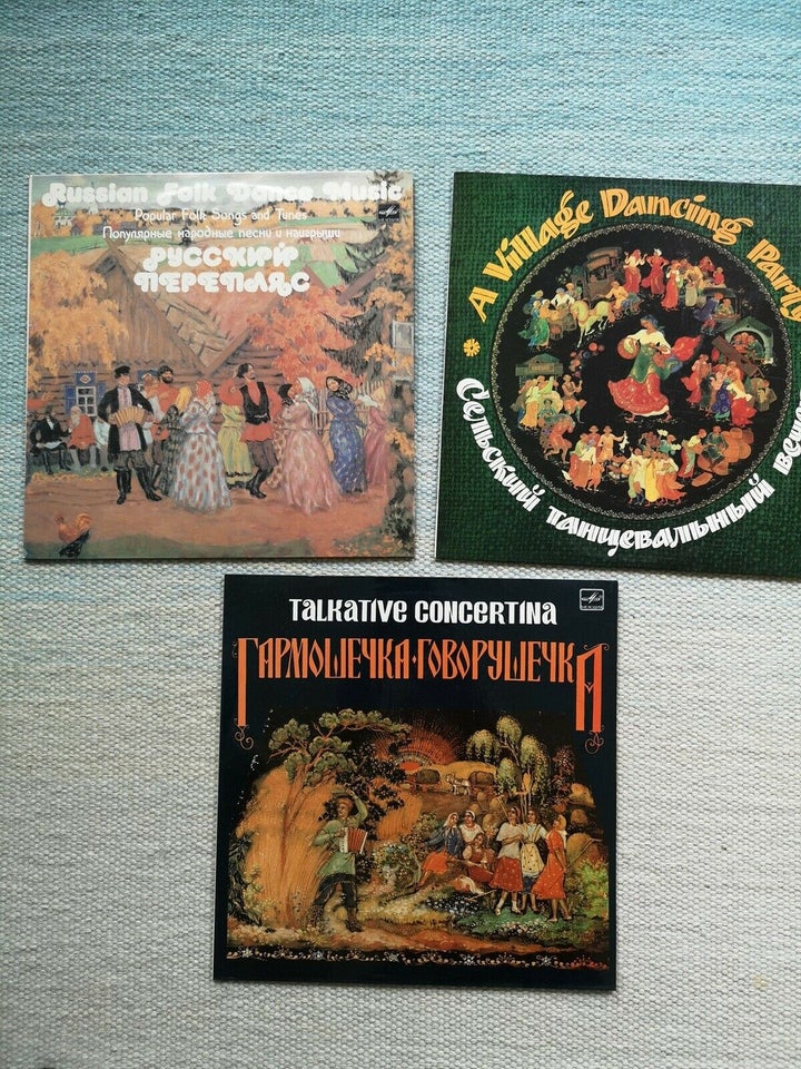 LP, Blandet, Blandet Russisk Folkemusik
