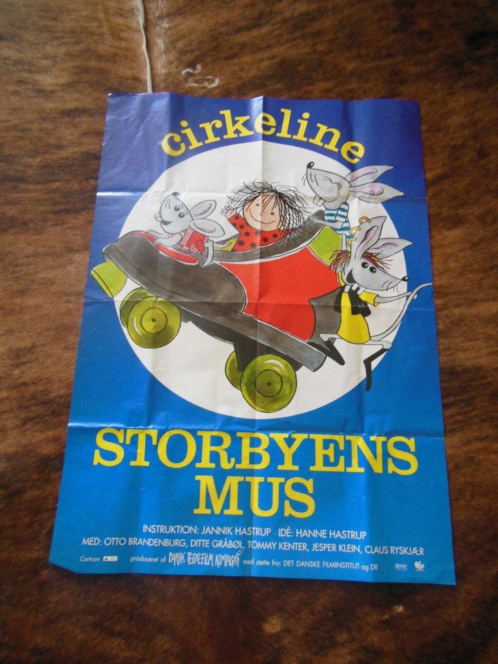 Filmplakat, Jannik Hastrup, motiv: Cirkeline Storbyens