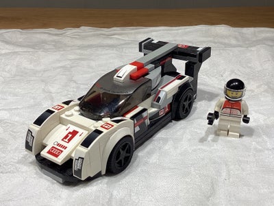 Lego andet, 75872 - Audi R18 e-tron quattro, Speed Champions.

Kun bil og figur.
De ekstra fælg og d