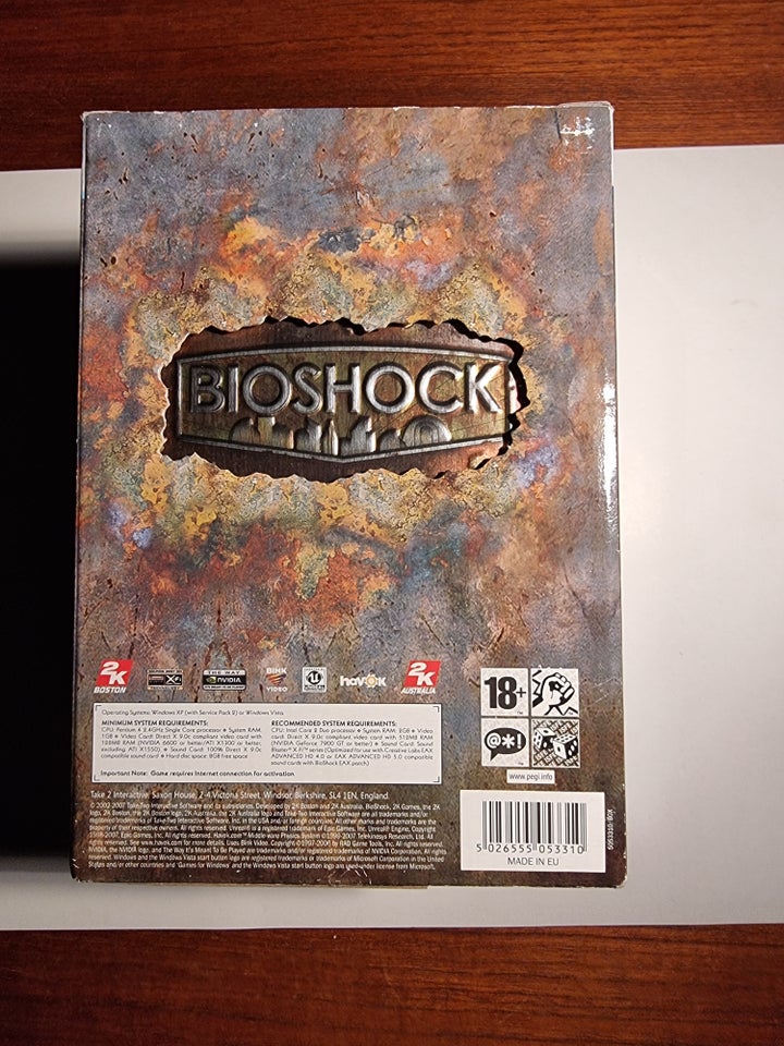 Bioshock collectors edition, til pc, action