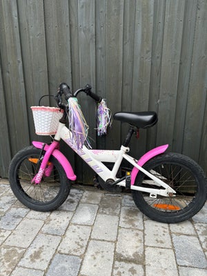 Pigecykel, classic cykel, andet mærke, 16 tommer hjul, 1 gear, Puch Sally, pigecykel.God begynder cy